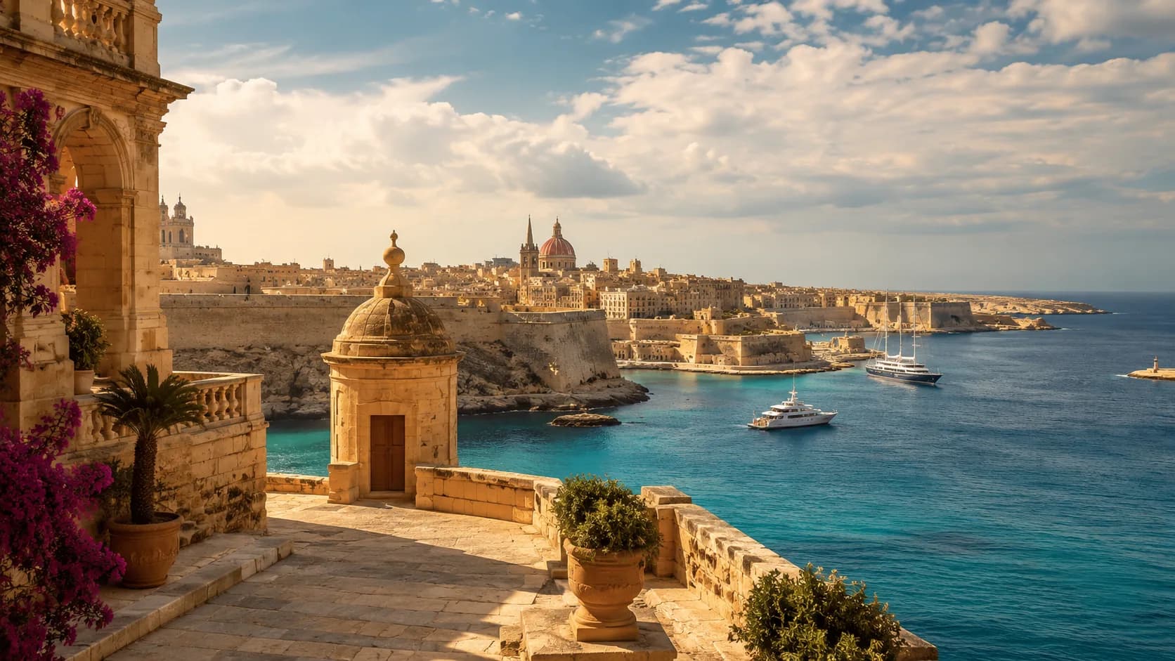 Game of Thrones'tan Riviera'ya Malta Setleri