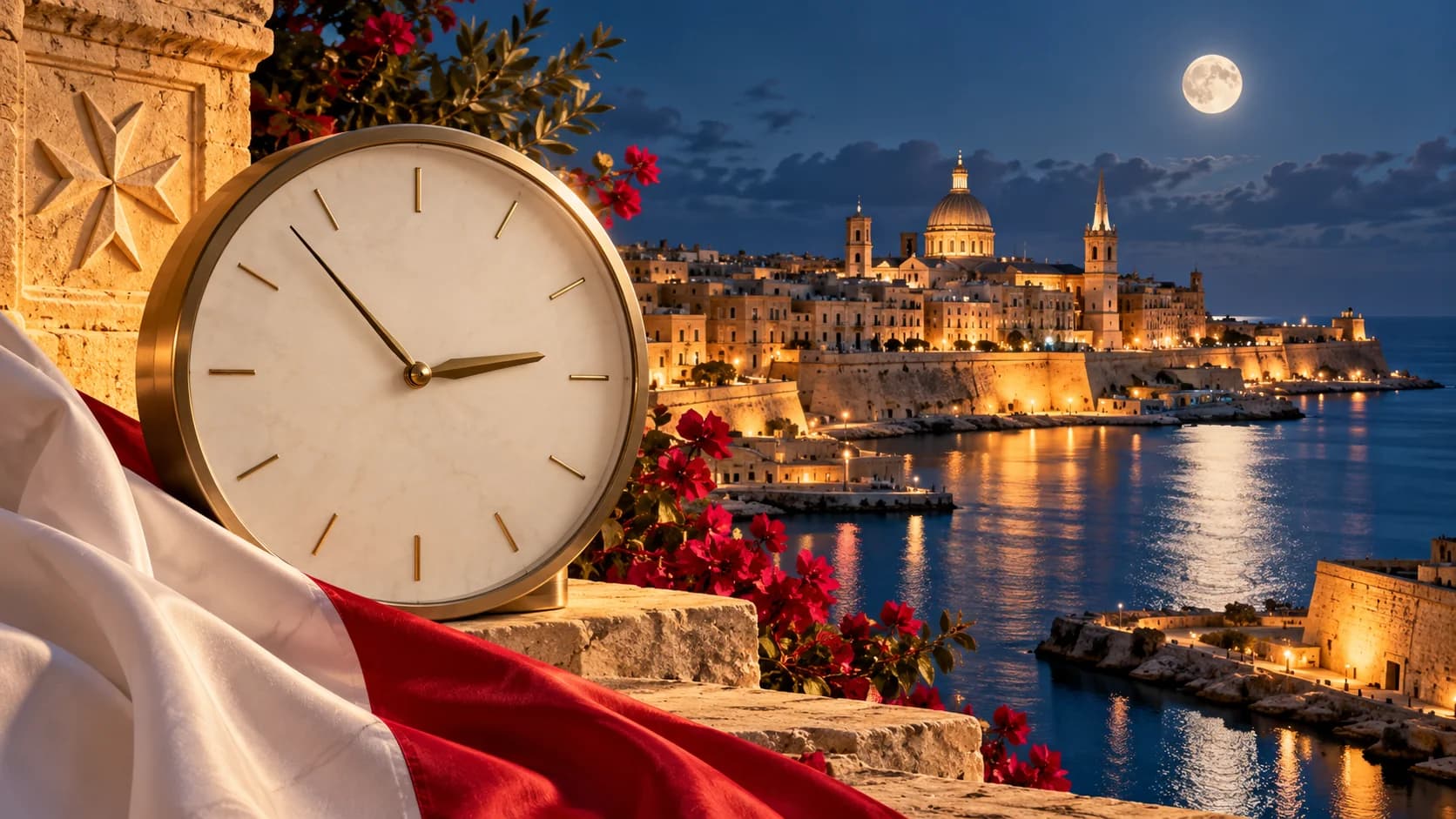 Malta’da Saat Kaç? Türkiye ile Malta Arasındaki Saat Farkı