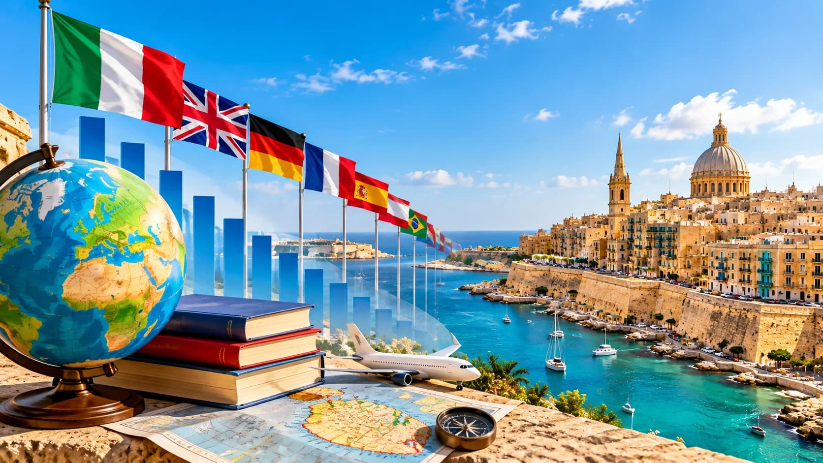 Malta’ya Kaç Öğrenci Gidiyor? En Çok Hangi Ülkeden?