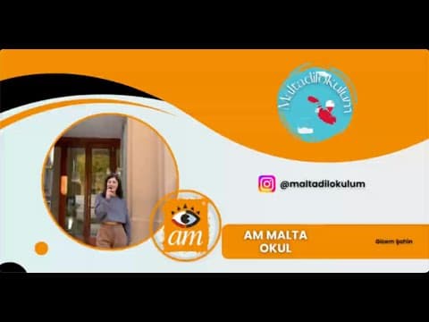 AM Language Malta – İngilizce Eğitimi & Özel Kampanya YouTube video kapak görseli