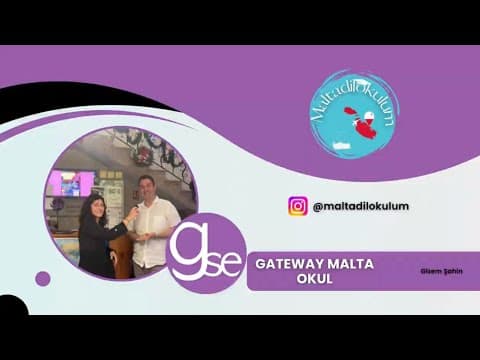 Gateway School of English (GSE) Malta – İngilizce Eğitimi & Bütçe Dostu Seçenekler! YouTube video kapak görseli