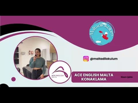 ACE English Malta – Konaklama Seçenekleri & Öğrenci Yaşamı YouTube video kapak görseli