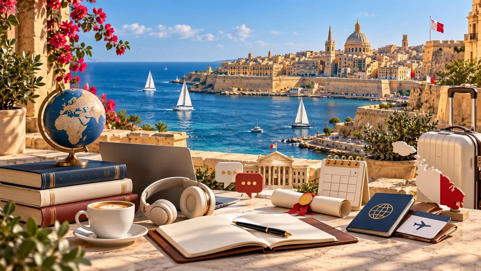 30 Yaş Üstü İçin Malta Dil Okulları ve Programları (2026) kapak görseli