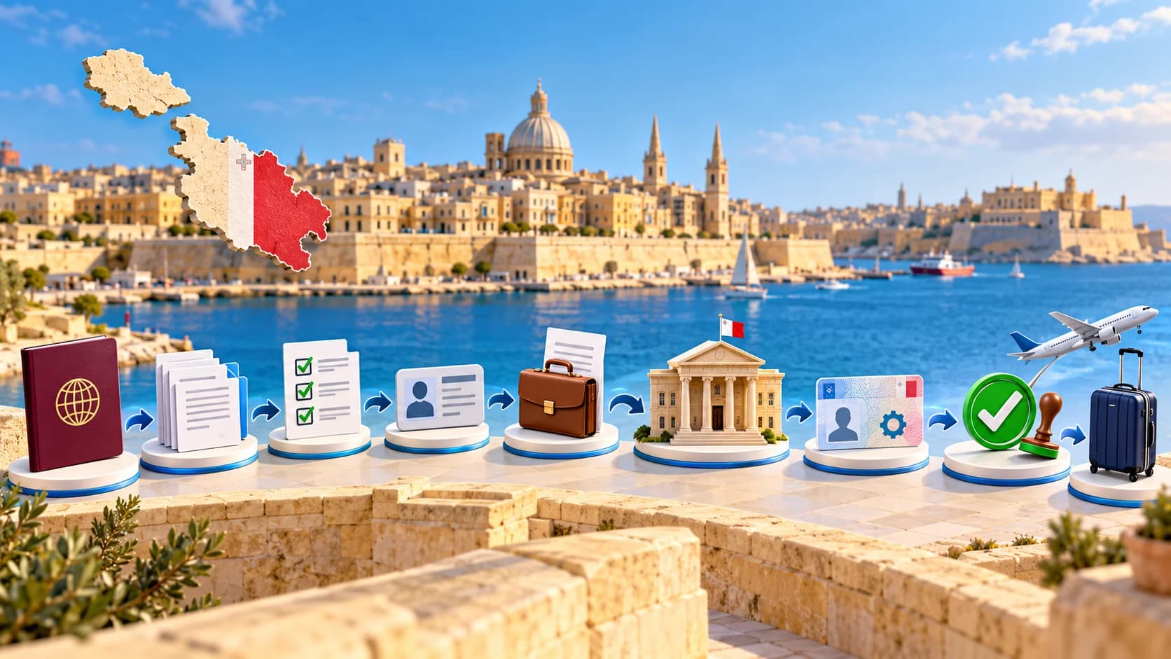 Malta Çalışma İzni Başvurusu Adım Adım (2026) kapak görseli