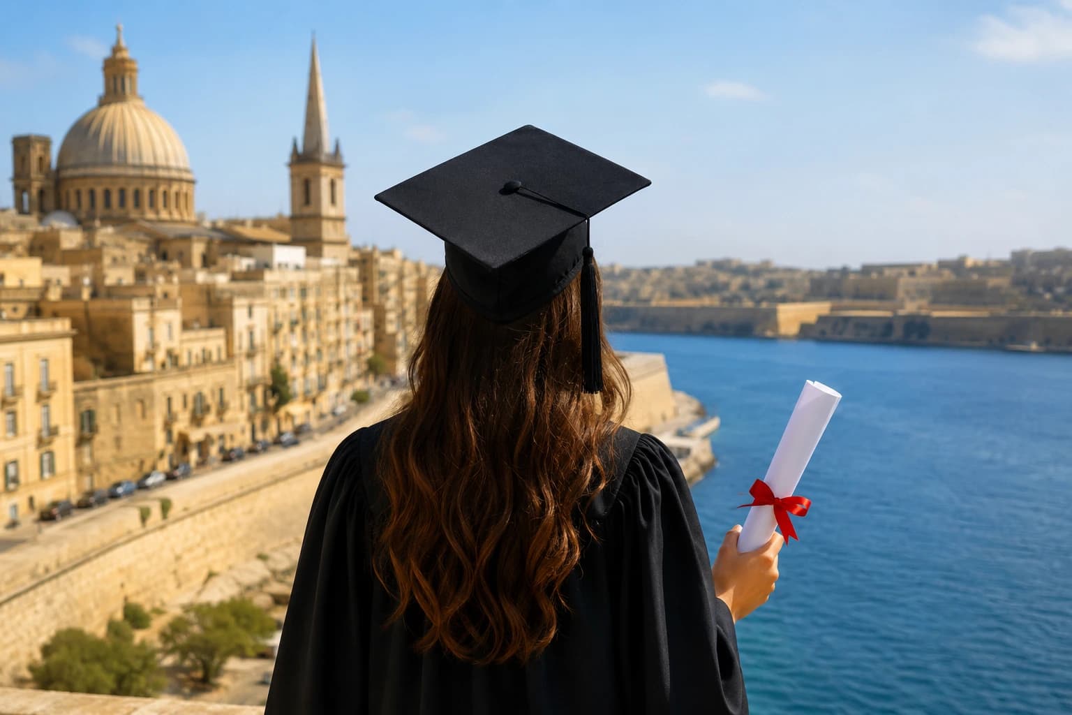 Malta'da Mezuniyet Sonrası Oturma İzni 2026: Mezun Olduktan Sonra Malta'da Kalmak Mümkün Mü? kapak görseli