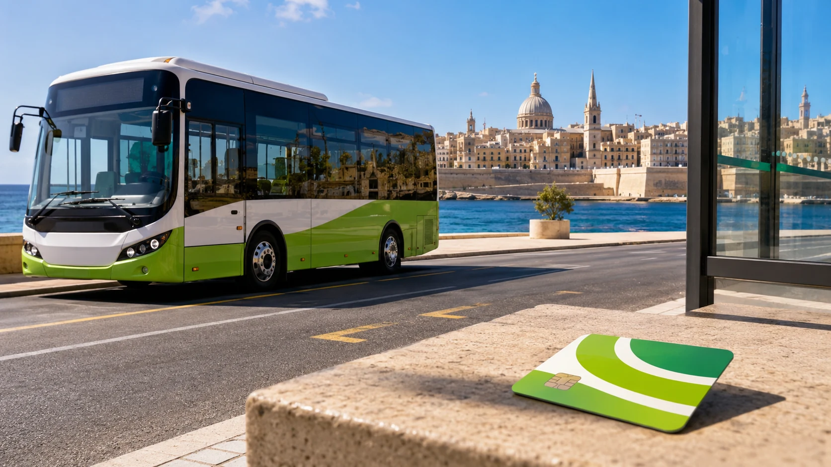 Malta toplu taşıma otobüsleri ve tallinja kart